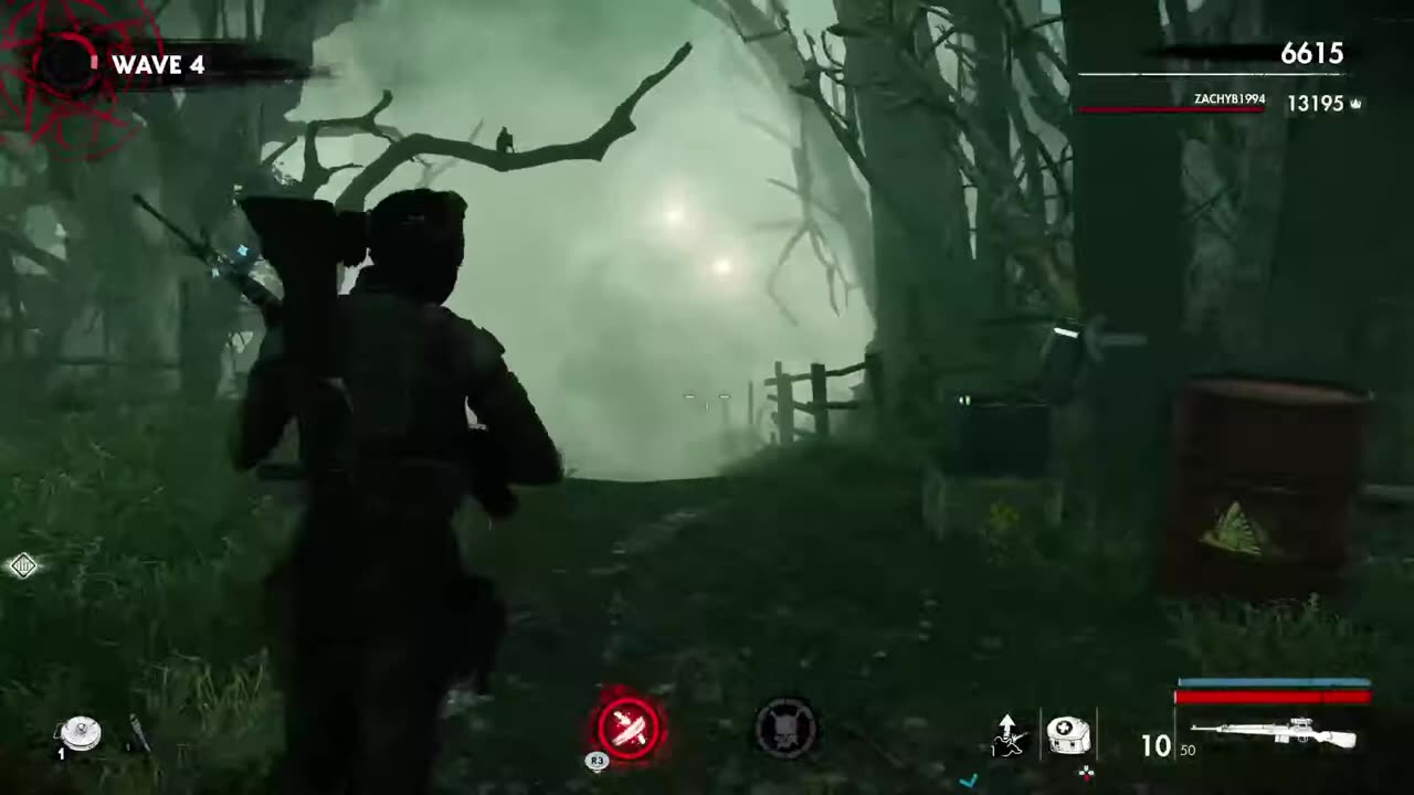 Raining Zombies - Zombie Army 4 Horde Mode