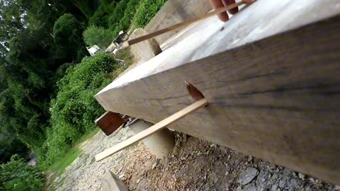 Cabin build securing the floor part 2