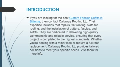 Best Gutters Fascias Soffits in Bitterne