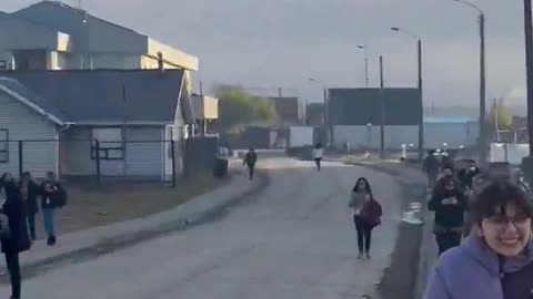 Erdbeben in Chile Ein Erdbeben der Magnitude 7,5 ereignete sich vor der Küste Chiles