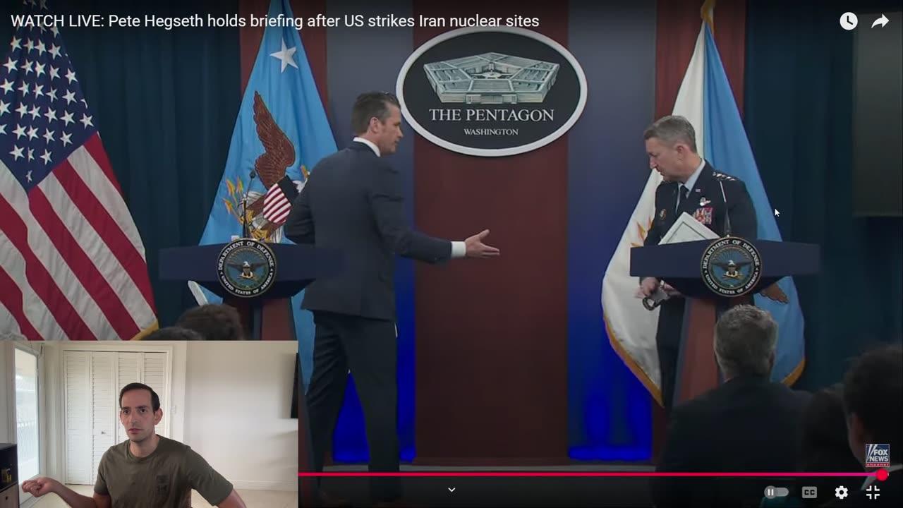 Pete Hegseth: U.S. 'Operation Midnight Hammer' Obliterates Iran's Nuclear Sites