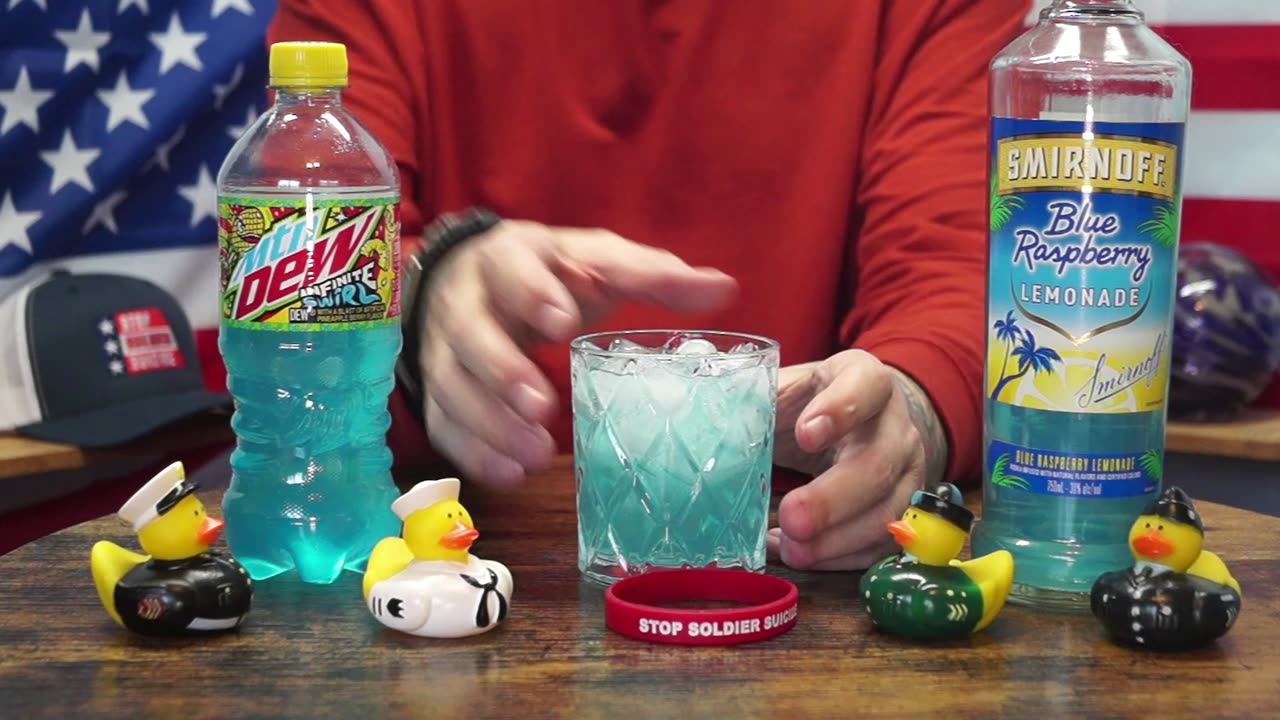 Lawrence Brunwasser - Smirnoff Blue Raspberry Lemonade Vodka & Mtn Dew Infinite Swirl