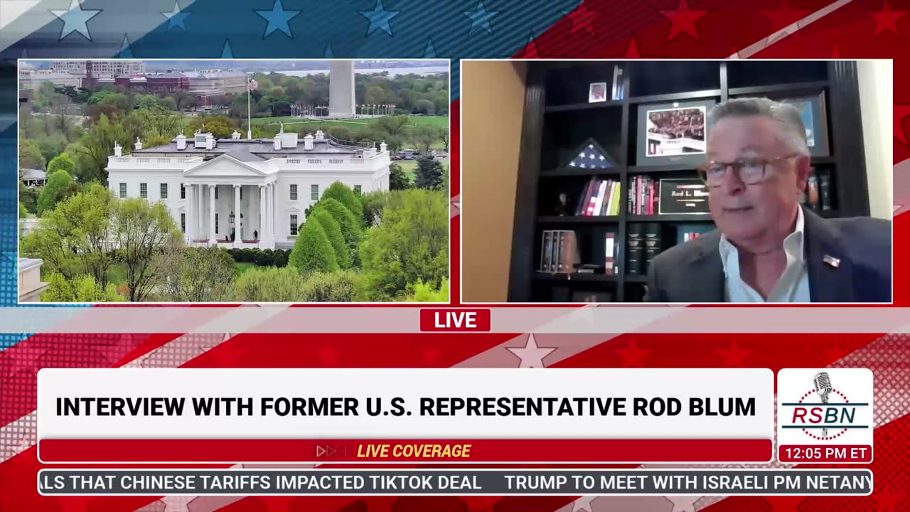 FULL INTERVIEW: RSBN Interviews Former U.S. Representative, Rod Blum - 4/10/25