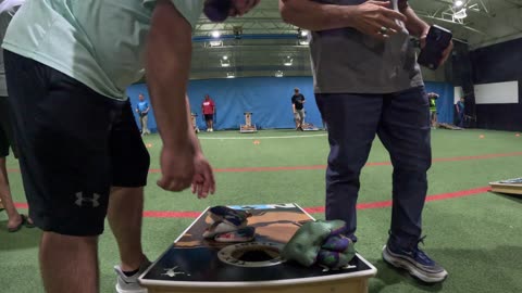 4.24.25 NTX , TCL Cornhole, A league - week 7 match 4