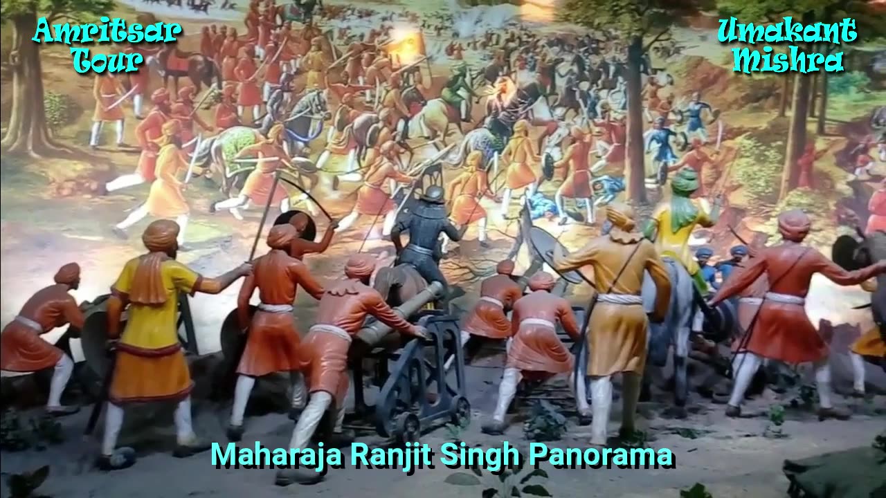 Inside Maharaja Ranjit Singh Panorama
