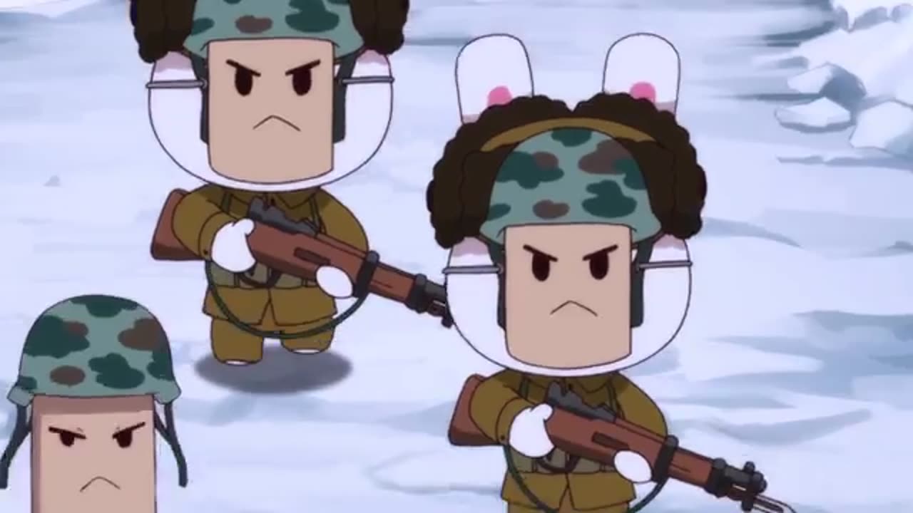 《那年那兔那些事儿》番外之抗美援朝 02 松骨峰阻击战 那年那兔那些事儿：种花家的历史