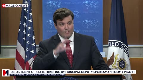 🇺🇸 Department of State Briefing as Trump-Putin Meeting Approaches [LIVE]