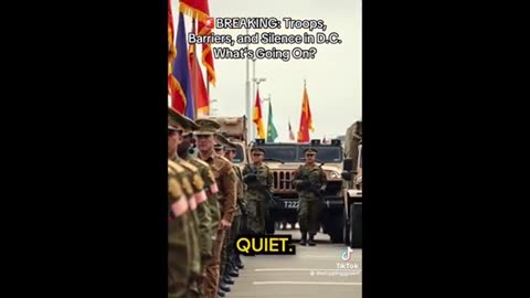 Military movement ..