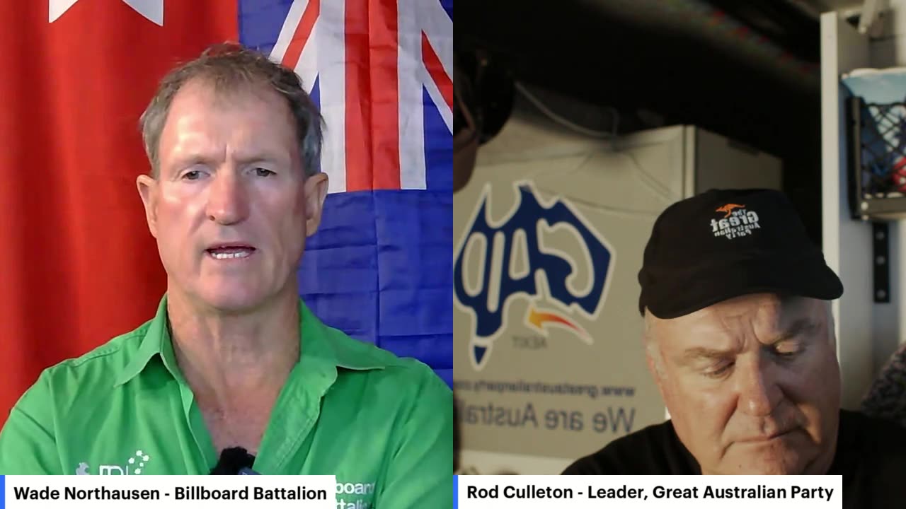 Farmer Wade interviews Rod Culleton, Leader of the Great Australia Party - 21/4/2025