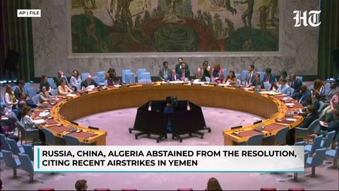 After Anti-Houthi UNSC Resolution, Yemen Rebels Send ‘War Declaration’ Letter To UN | Israel | Gaza