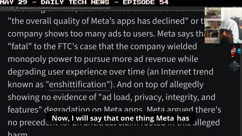 meta claims users LOVE ads so FTC has no case against them