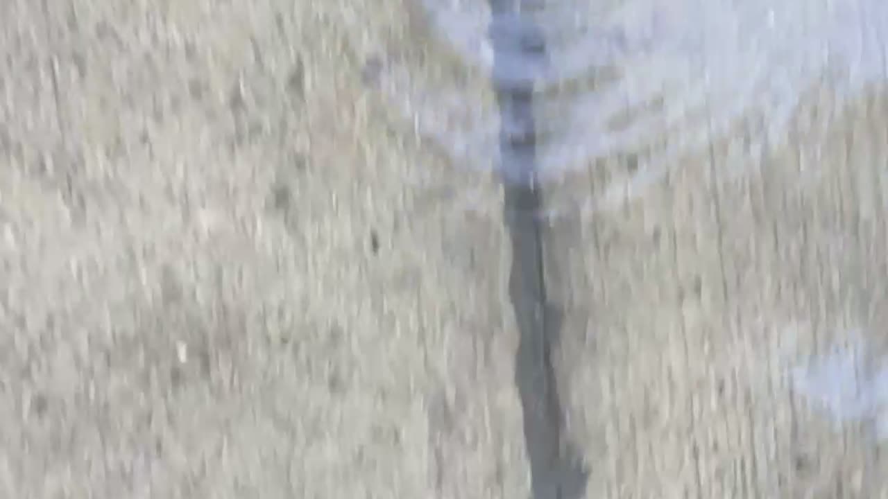 Gas Station Crack Bubbles