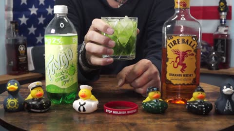 CPL Richard Veal - Fireball Cinnamon Whiskey & Faygo Jolly Green Apple Soda