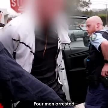 Four men charged in Taskforce Falcon organised crime crackdown - 7NEWS Australia