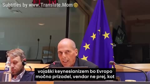 Yanis Varoufakis: EVROPA JE POSTALA VOJNI/VOJAŠKI PROJEKT