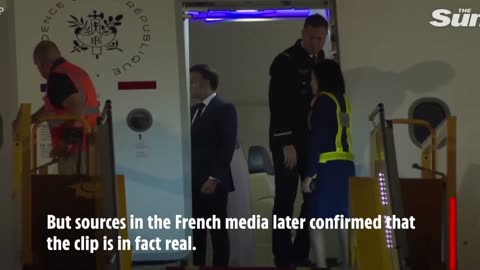 Macron slapped by violent pe*dophile husband