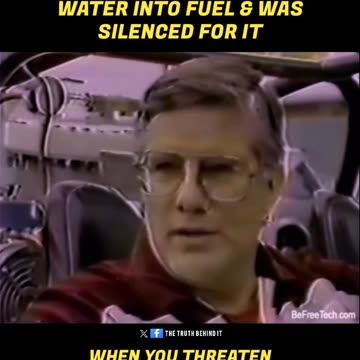 The Man Who Was Silenced For His Water Powered Car