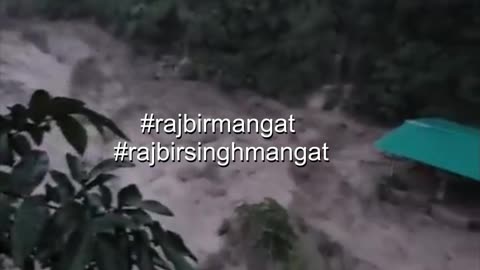 Major cloudburst near Dehradun, Uttarakhand