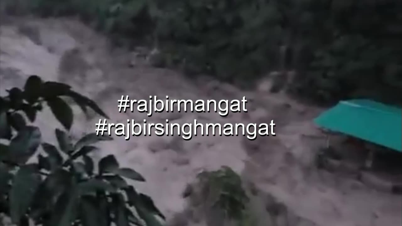 Major cloudburst near Dehradun, Uttarakhand