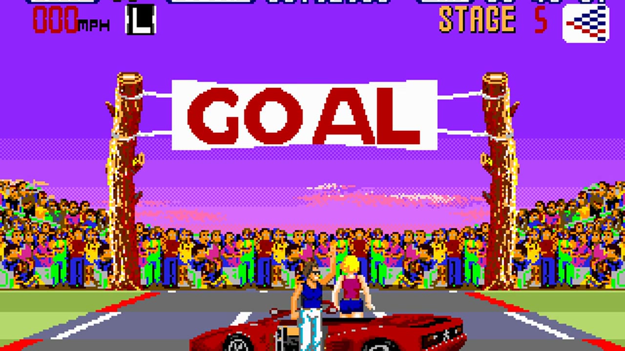 Mega Drive Longplay 151 Outrun