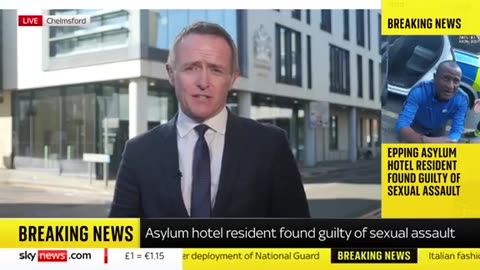 The illegal migrant who sparked the Epping hotel protests is found guilty of sexual assault