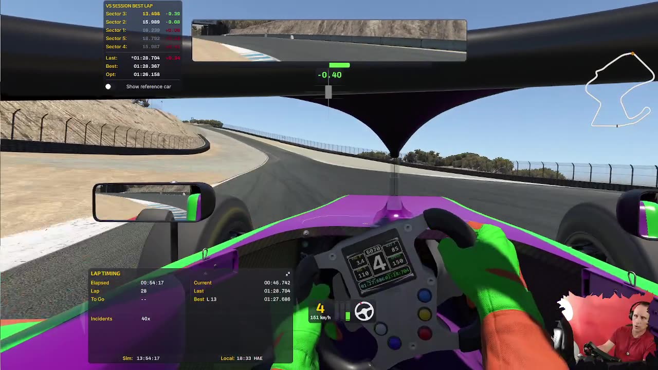 VOD Twitch #91 (1de2) Pratique en F4 avec un ami...