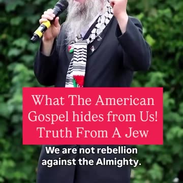 The truth cannot be silenced anymore Listen to this Jewish Rabbi 🙏😢