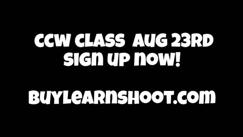 MO CCW Class 8/23/25