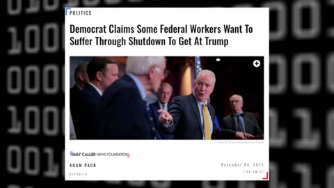 Democrat Claims Federal Workers Willng to Suffer to Get at Trump