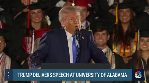 "You're the first graduating class of the Golden Age of America."