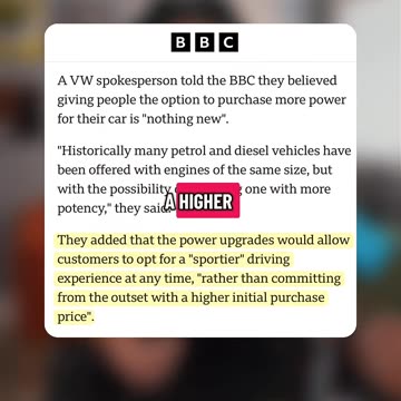 It actually happened, cars are now being sold with their full horsepower....