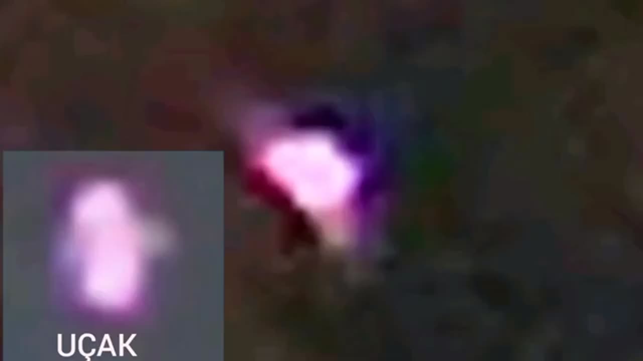 Une forme d'un véhicule extraterrestre est apparue