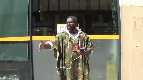 Part 2 Hebrew Israelites Street Teaching 10-8-2025 The Hague (Netherlands) Revelation 18