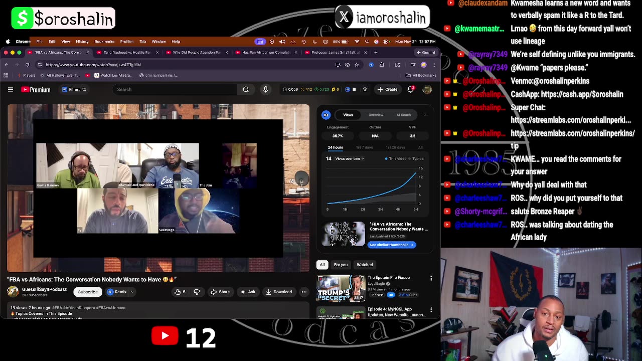 Pan- Africans is working overtime against Foundational Black- Americans