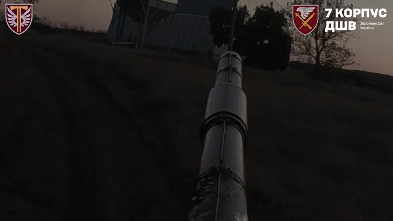 Ukrainian Tank Lands a Hit On Russian Command Post from Over 9000m Away