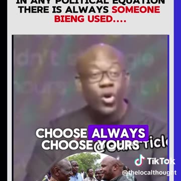 In politics, nobody has your interest