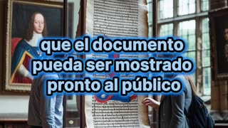 Documento archivado desde 1946 resulto ser Carta Magna original.