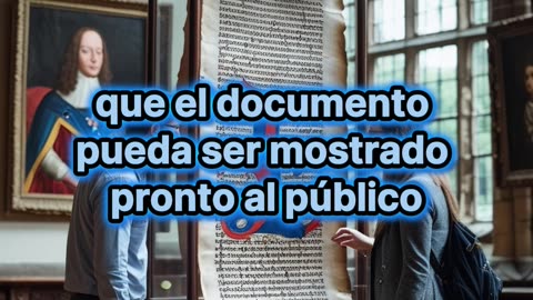 Documento archivado desde 1946 resulto ser Carta Magna original.