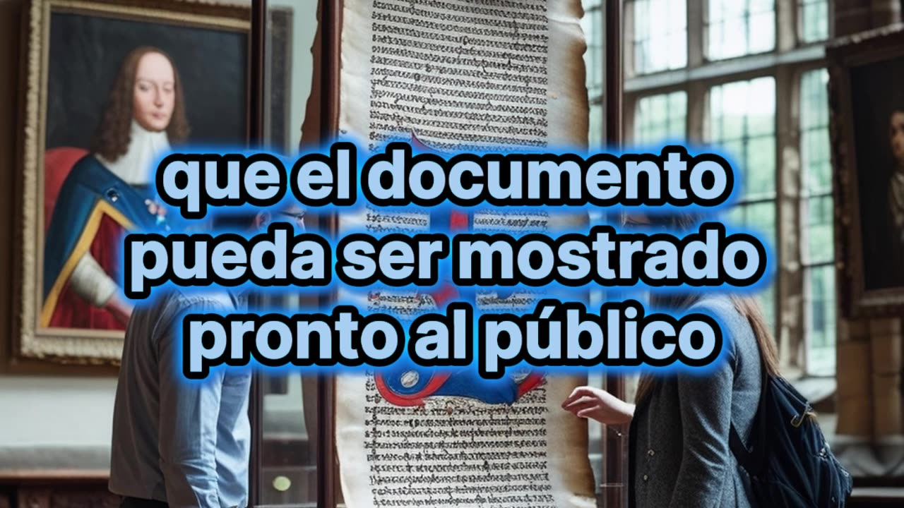 Documento archivado desde 1946 resulto ser Carta Magna original.