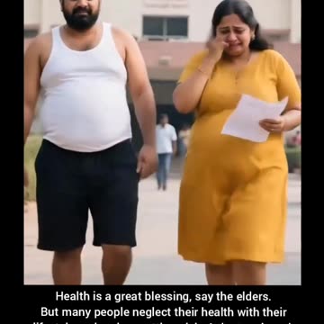 Viral video Don't sit down and eat.. Get up and walk around!