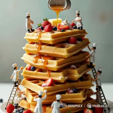 Crispy & Fluffy Waffles – A Perfect Start to Your Day