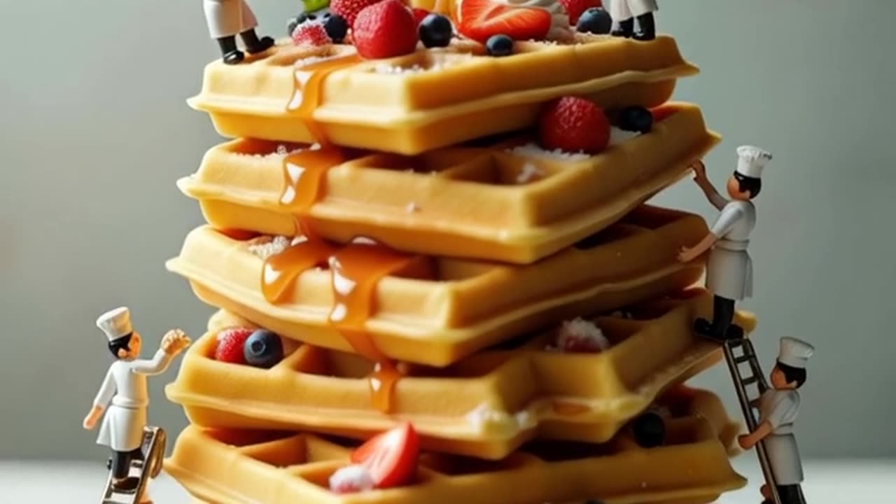 Crispy & Fluffy Waffles – A Perfect Start to Your Day