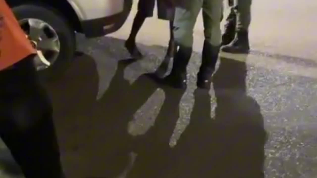 Taken into custody for stabbing another man