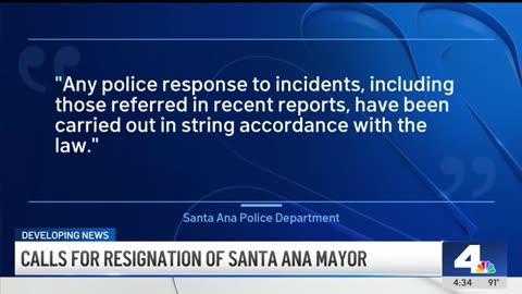 Santa Ana mayor faces calls to resign over ICE, protest response