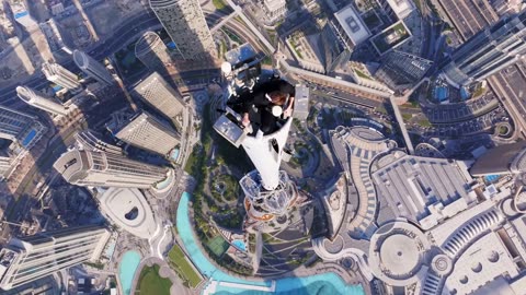 MR BEAST ON THE TOP OF BURJ KHALIFA 😱 | 2700 FEET | 160 FLOORS ‪@MrBeast‬