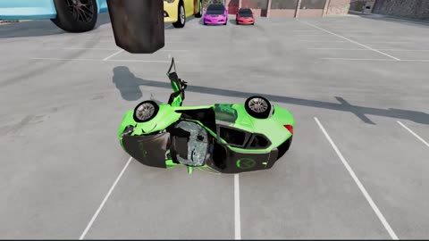 Tiny to Titanic: Cars vs. Mini & Mega Hammer - Ultimate Crush Challenge