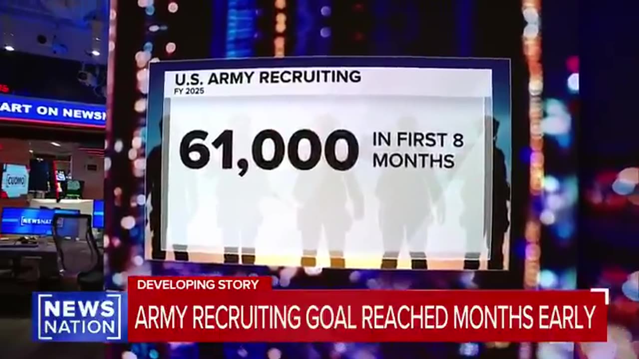 Chris Cuomo says military recruitment is SURGING — and highlights Trumps strong messaging