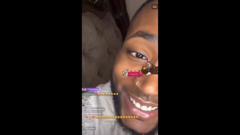 Charlie was showing his live how to clip CeCe apparently it worked!