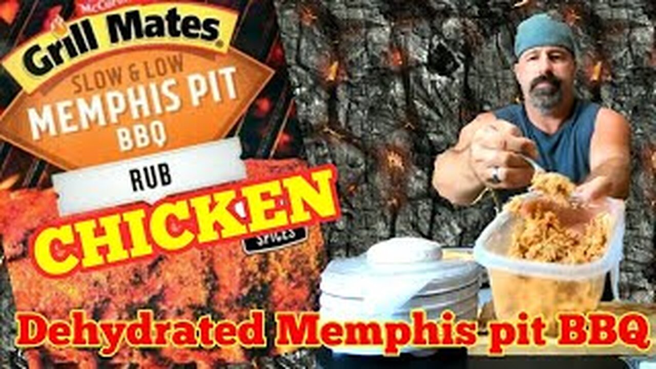 Dehydrated Memphis Pit BBQ Chicken - Easy Recipe