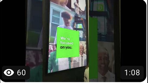 TD Bank Advertises Display Screens